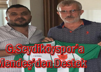 Gaziemir Seydiköyspor’a Mendeş’den Destek