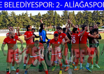 ÇEŞME BELEDİYESPOR, ALİAĞASPOR FK’YI AFFETMEDİ
