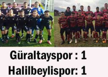 Güraltay: 1- Halilbeylispor: 1