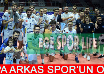 8.TSYD İZMİR VOLEYBOL TURNUVASI’NDA KAZANAN ARKAS SPOR