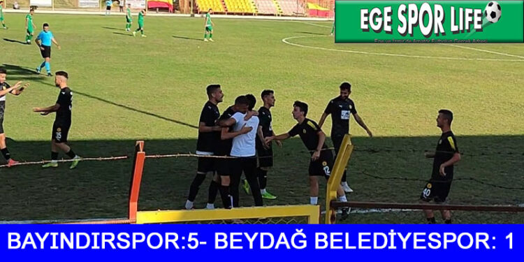 BAYINDIRSPOR, BEYDAĞ’I ELİ BOŞ GÖNDERDİ