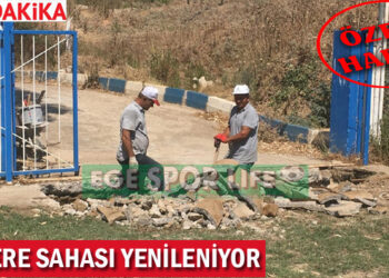 ÖZDERE SAHASI YENİLENİYOR