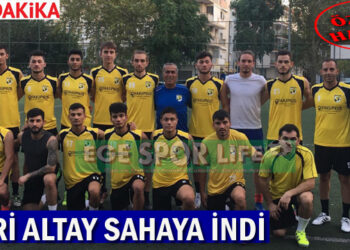 FİKRİ ALTAY SAHAYA İNDİ