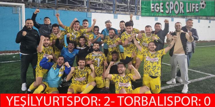 YEŞİLYURTSPOR, TORBALISPOR’A GEÇİT VERMEDİ