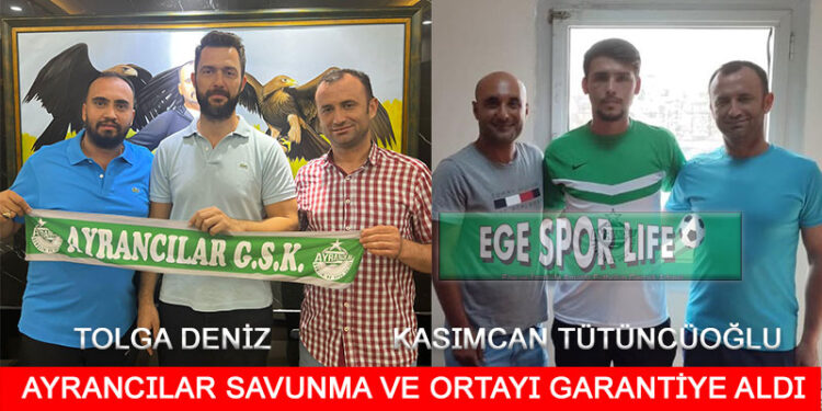 AYRANCILAR’DA TOLGA VE KASIMCAN İMZALADI
