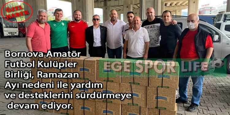 BORNOVA KULÜPLER BİRLİĞİ YARDIM KAPMANYASINI SÜRDÜRDÜ