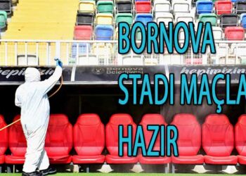 BORNOVA STADI MAÇLARA HAZIR