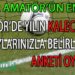 1.AMATÖR’DE YILIN KALECİ ANKETİ