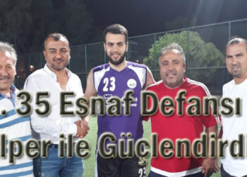K. 35 Esnaf Defansı Alper ile Güçlendirdi