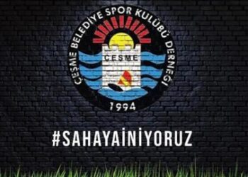 ÇEŞME BELEDİYESPOR SAHAYA İNİYOR