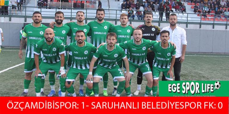 ÖZÇAMDİBİSPOR, 3 PUANI TEK GOLLE KAPTI