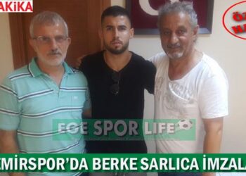 GAZİEMİRSPOR’DA BERKE SARLICA İMZALADI