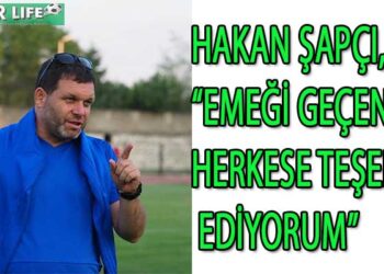 HAKAN ŞAPÇI, BERGAMA’DAN AYRILDI