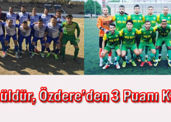 Gümüldür, Özdere’den 3 Puanı Kaptı