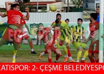 BAL’DA YARIMADA DERBİSİ ÇEŞME BELEDİYESPOR’UN OLDU