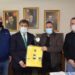 ALAÇATISPOR BAL KATILIM BELGESİNİ TESLİM ETTİ