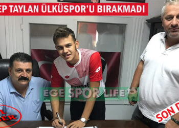 RECEP TAYLAN ÜLKÜSPOR’U BIRAKMADI