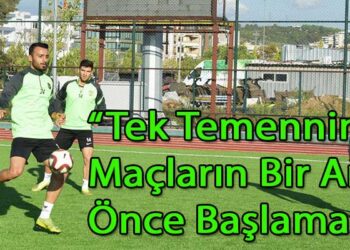 ALİAĞASPOR FK YENİ SEZON HAZIRLIKLARINA DEVAM EDİYOR