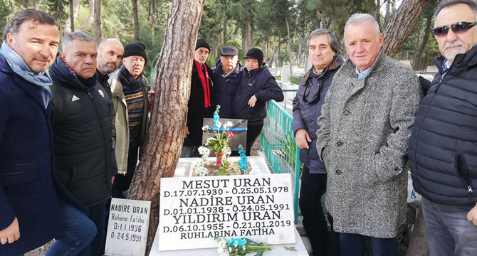 YILDIRIM URAN KABRİ BAŞINDA ANILDI