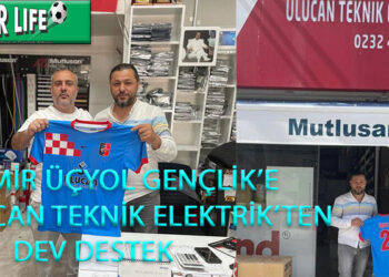 İZMİR ÜÇYOL GENÇLİK’E ULUCAN TEKNİK ELEKTRİK’TEN DEV DESTEK