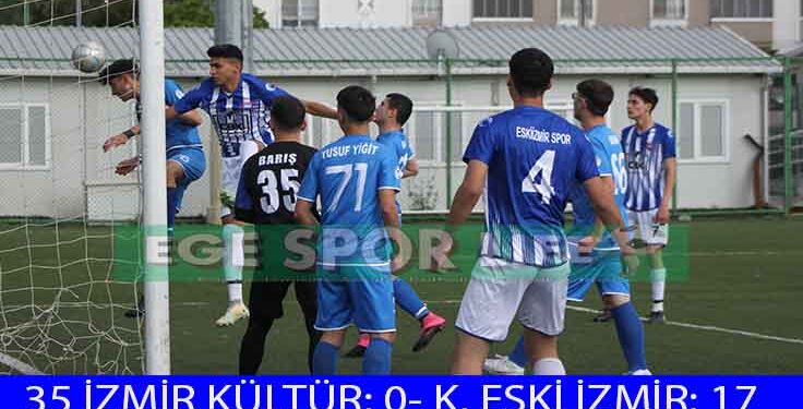 KARABAĞLAR ESKİ İZMİR’DEN 17 GOLLÜ GALİBİYET