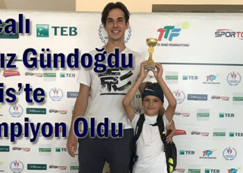Bucalı Yağız Gündoğdu Tenis’te Şampiyon Oldu