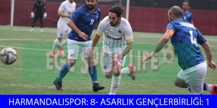 HARMANDALISPOR’DAN GOL YAĞMURU