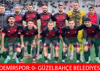 GÜZELBAHÇE BELEDİYESPOR, PLAY-OFF YARIŞINDA BENDE VARIM DEDİ