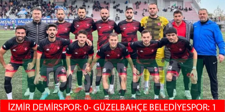 GÜZELBAHÇE BELEDİYESPOR, PLAY-OFF YARIŞINDA BENDE VARIM DEDİ