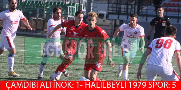 LİDER HALİLBEYLİ, ÇAMDİBİ ALTINOK’TAN 3 PUANI KAPTI