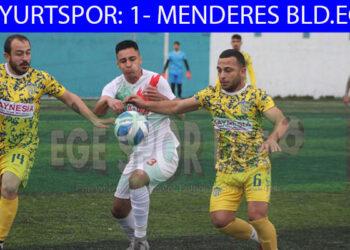 MENDERES, YEŞİLYURTSPOR’U YENEREK ZİRVEYE BİR ADIM DAHA YAKLAŞTI