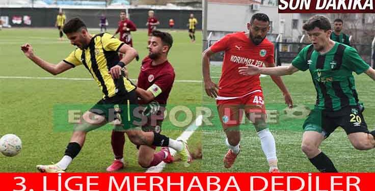 ALİAĞASPOR FK VE VİVEN BORNOVA FK 3.LİGDE