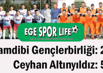 Çamdibi Gençlerbirliği: 2- Ceyhan Altınyıldız: 5