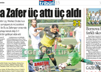 YENİGÜN GAZETESİ’NDE 17 EKİM AMATÖR SAYFASI