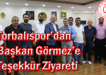Torbalıspor’dan Başkan Görmez’e Teşekkür Ziyareti
