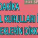 GENEL KURULLARI İÇİN DERNEKLERİN DİKKATİNE