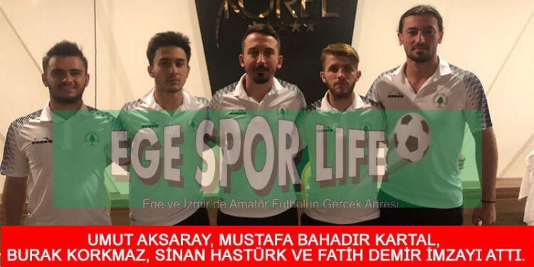 ÖZÇAMDİBİSPOR, İÇ TRANSFERDE 5 OYUNCUYA İMZAYI ATTIRDI