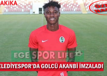 TİRE BELEDİYESPOR’DA GOLCÜ AKANBİ İMZALADI