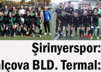 Şirinyerspor: 1- Balçova BLD. Termal: 1