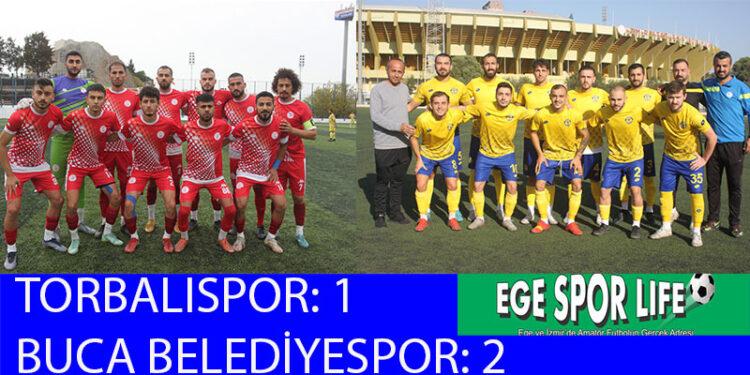 BUCA BELEDİYESPOR, TORBALI’DAN 3 PUANLA DÖNDÜ