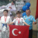 Foça’lı Minik Karateciden Çifte Gurur