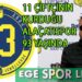 11 ÇİFTÇİNİN KURDUĞU ALAÇATISPOR 93 YAŞINDA