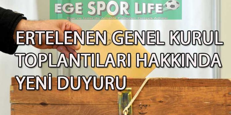 AMATÖR FUTBOL KULÜPLERİNİN DİKKATİNE