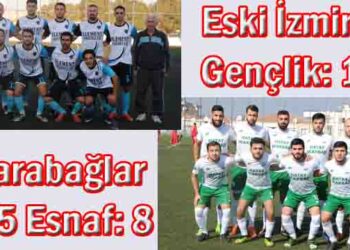 Eski İzmir Gençlik: 1- Karabağlar 35 Esnaf: 8