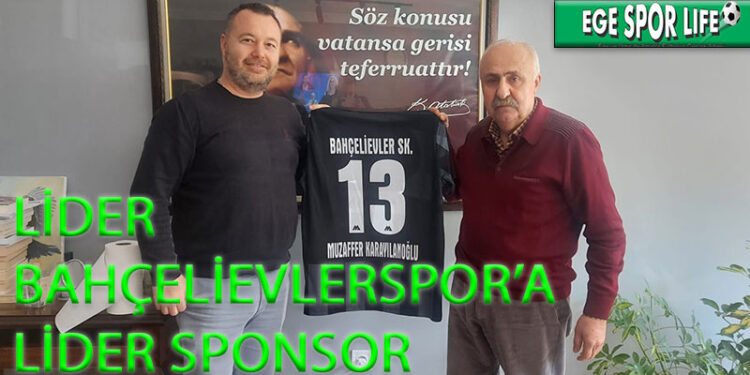 LİDER BAHÇELİEVLERSPOR’A LİDER SPONSOR