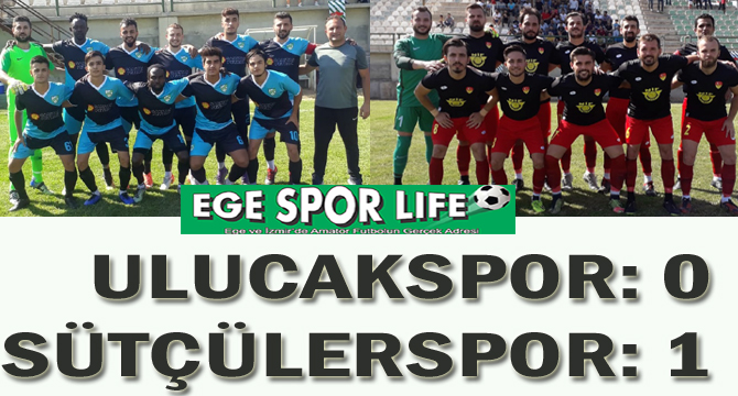 ULUCAKSPOR: 0- SÜTÇÜLERSPOR: 1