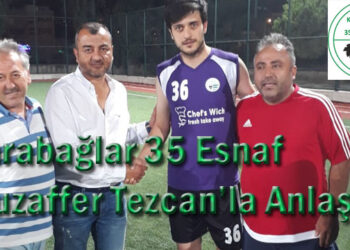 K. 35 Esnaf Muzaffer Tezcan’la Anlaştı