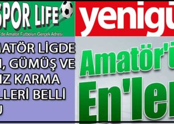 1. AMATÖR LİGİ ALTIN, GÜMÜŞ VE BRONZ KARMA ÖDÜLLERİ BELLİ OLDU