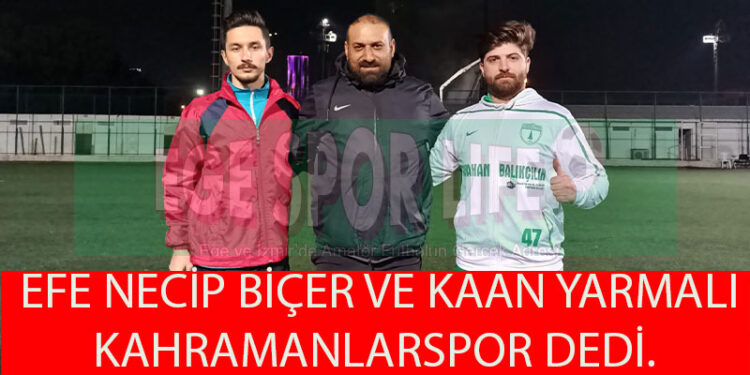 KAHRAMANLARSPOR, KALECİ VE STOPER’E İMZAYI ATTIRDI