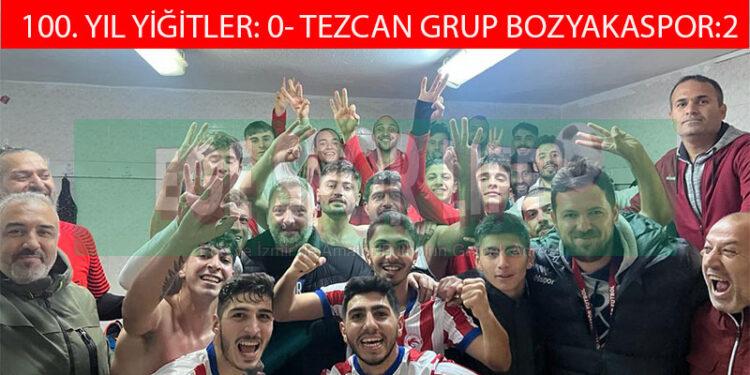 TEZCAN GRUP BOZYAKASPOR 3 PUAN DAHA KAPTI
